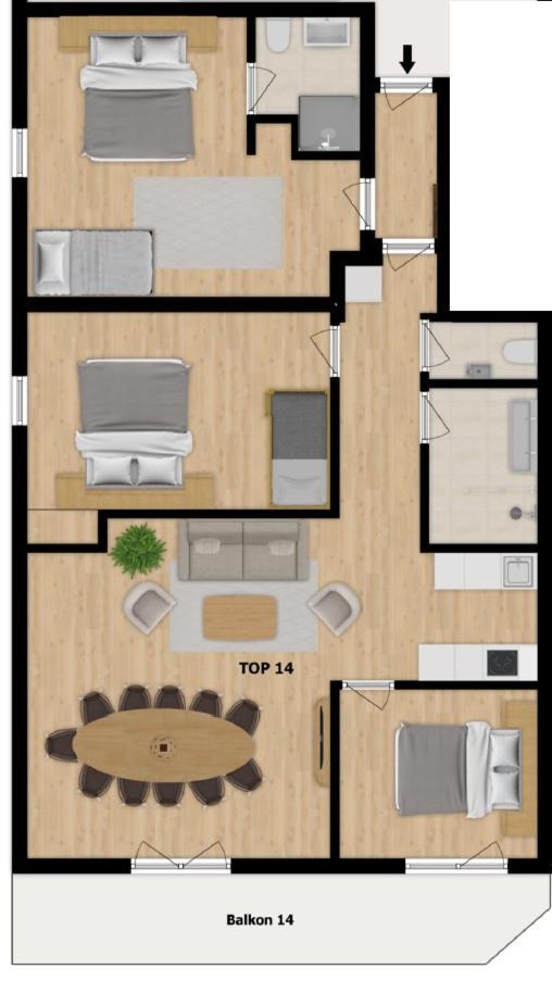 Apartament Almtraum Berwang Zewnętrze zdjęcie